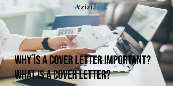 Importance of cover letters in job search