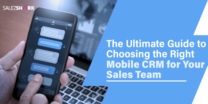 Mobile CRM solutions for remote teams