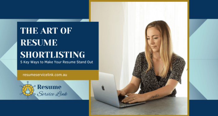 Creating a standout resume for job applications