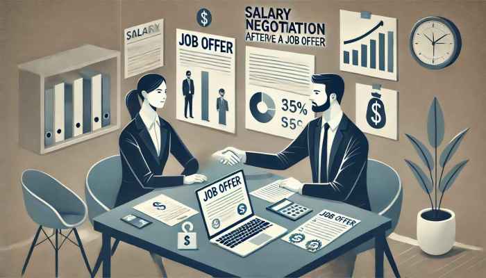 Negotiating salary for a new job