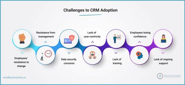 Challenges in CRM adoption