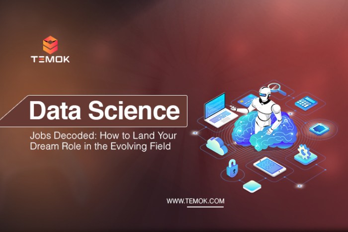 Job openings in data science industry
