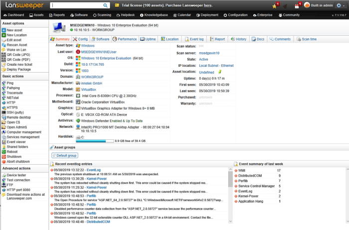 Comparison of RMM tools