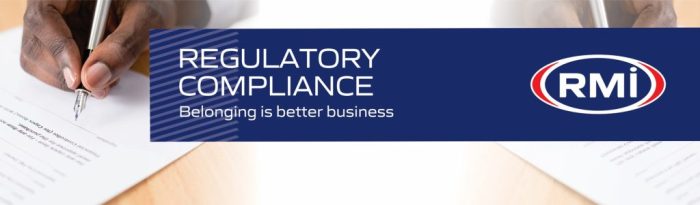 RMM compliance requirements and regulations