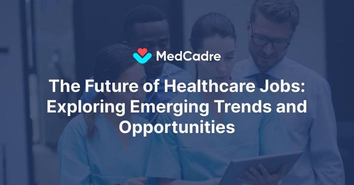 Job openings in healthcare sector