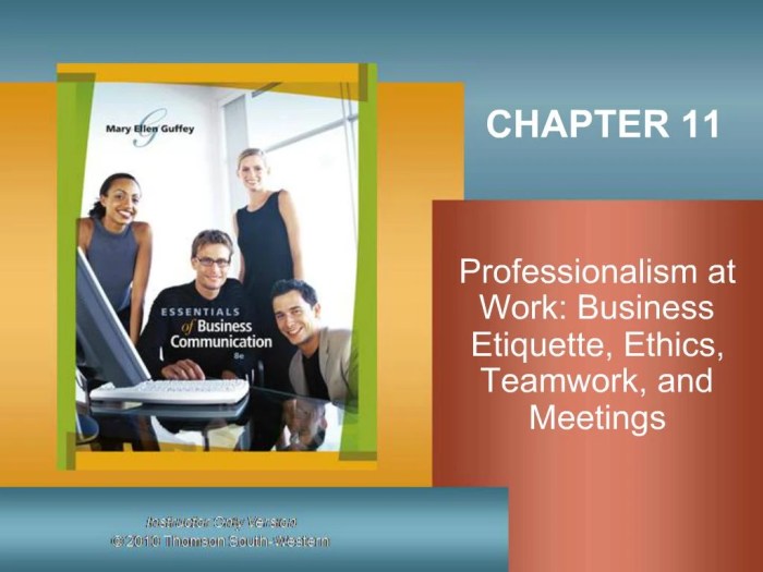 Workplace etiquette and professionalism tips
