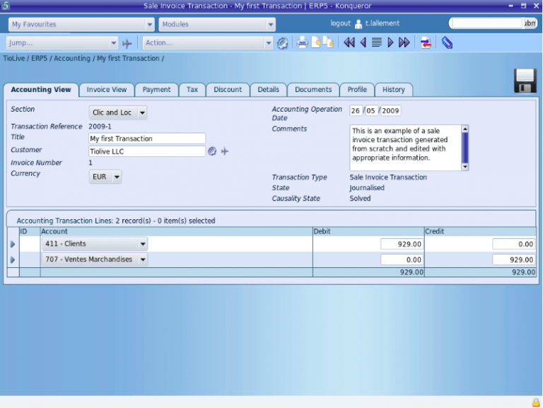 Open erp