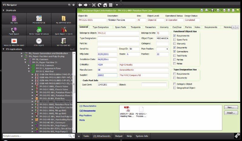 Ifs system erp